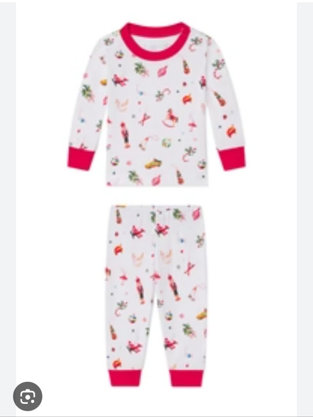 Lake Baby Christmas Pajamas